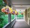Artificial Daisy Hanging Basket: Charming Indoor/Outdoor Decor